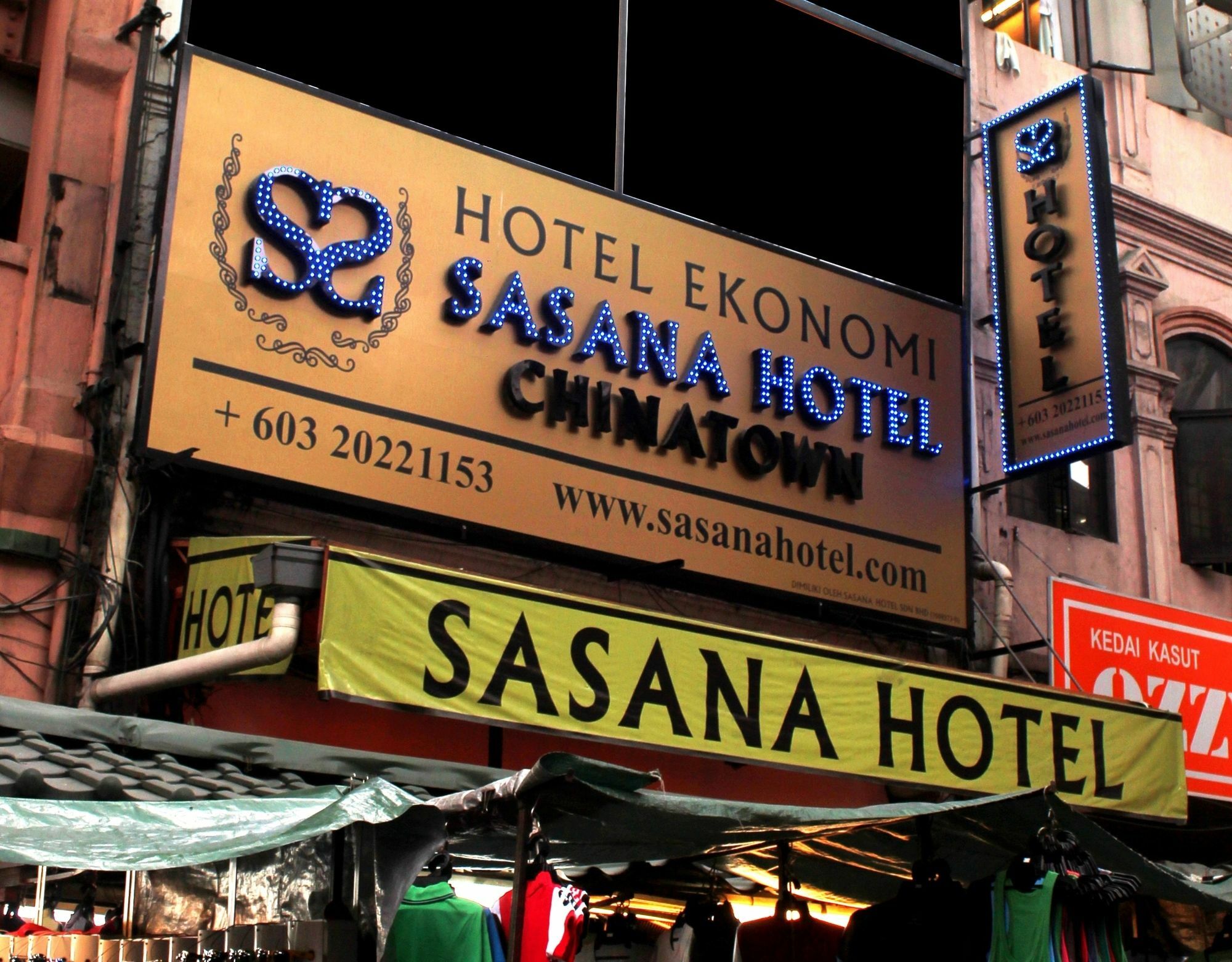 Oyo 43927 Sassana Hotel Куала-Лумпур Экстерьер фото